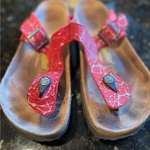 Birkenstock Red Sandals